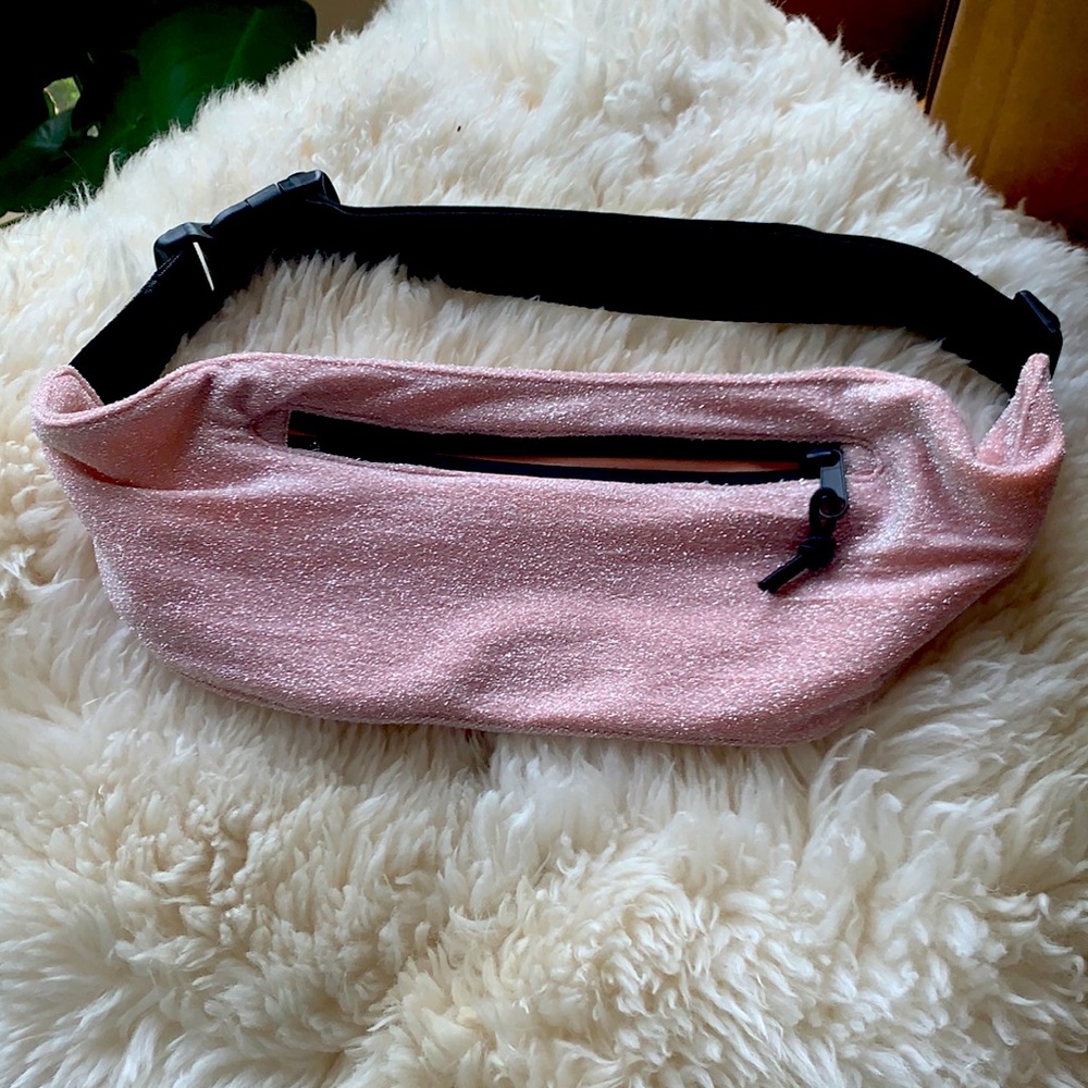 triangl swimwear Pink Sparkle Waist Bag / Fanny Pack